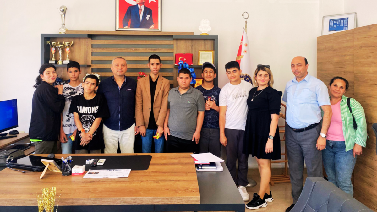 Özel Eğitim Öğrencileri Emniyeti Ziyaret Etti