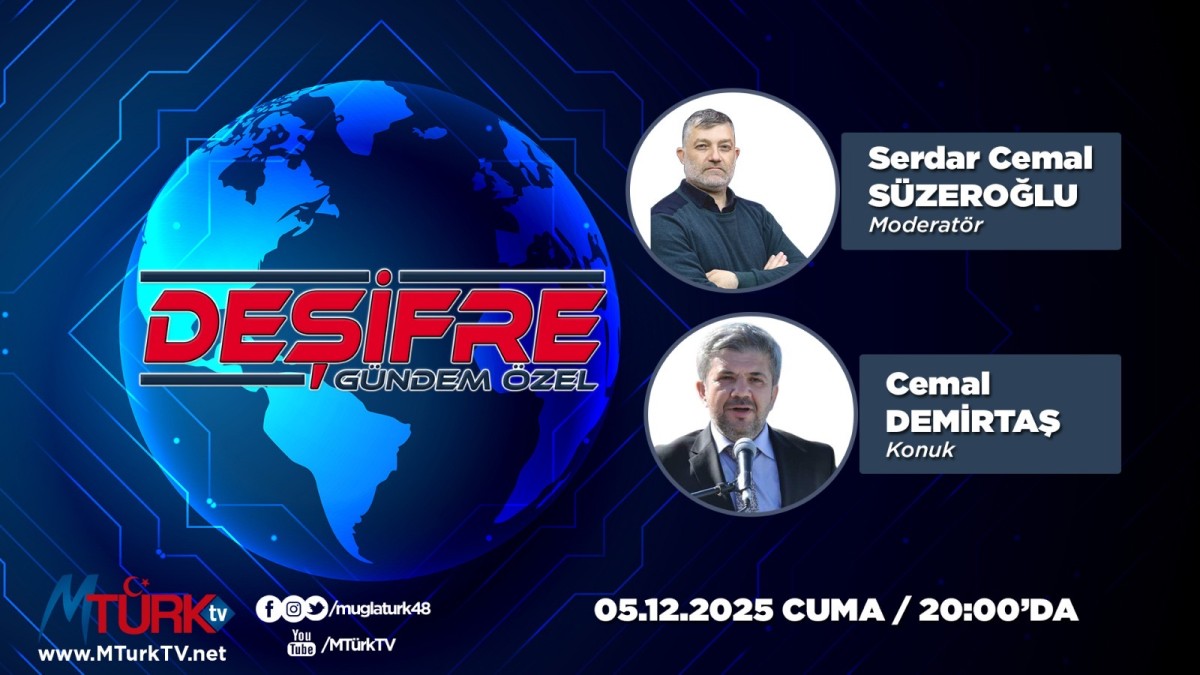 Muğla Siyasetinin Nabzı Deşifre Gündem Özel’de Atıyor! Serdar Cemal Süzeroğlu Soruyor, Cemal Demirtaş Yanıtlıyor