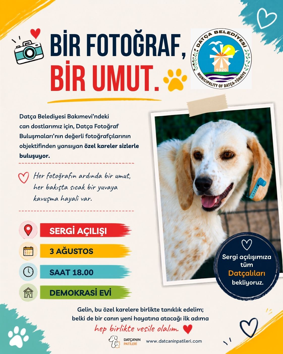 “Datça’da Can Dostlar İçin Fotoğraf Sergisi”